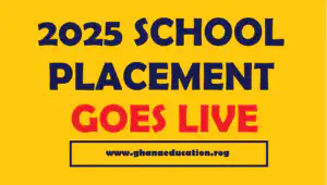 2025 SCHOOL PLACEMENT GOES LIVE