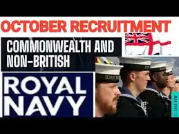 British Navy recruitment portal opens