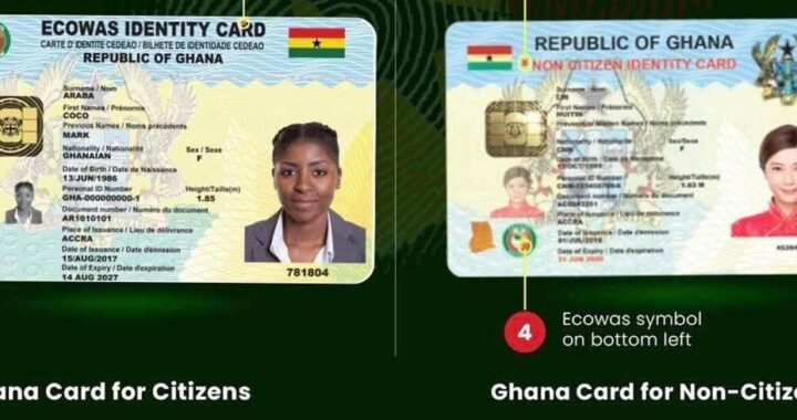 Ghana Card Online Registration