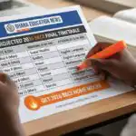 2026 BECE Final Projected Timetable