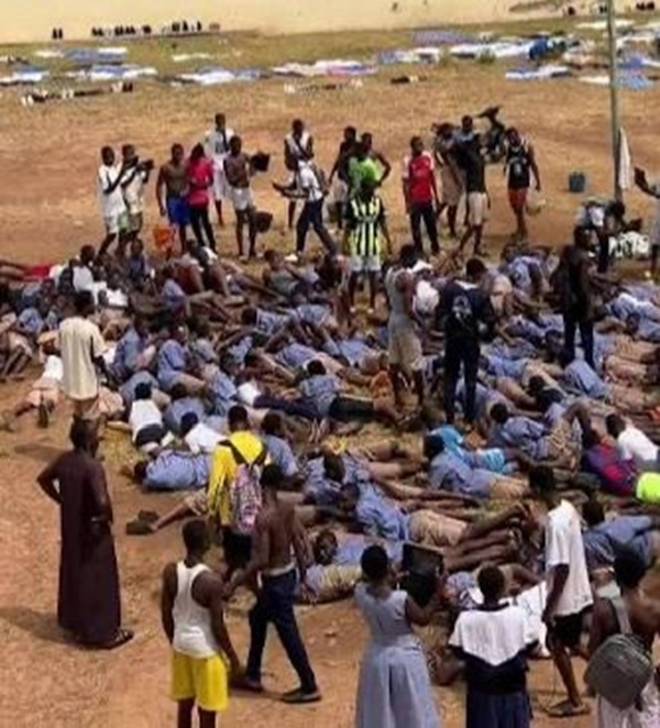 Suspected Male Intruder in Girls’ Dormitory of Awe SHS Arrested, School Closed Indefinitely After Students Riot