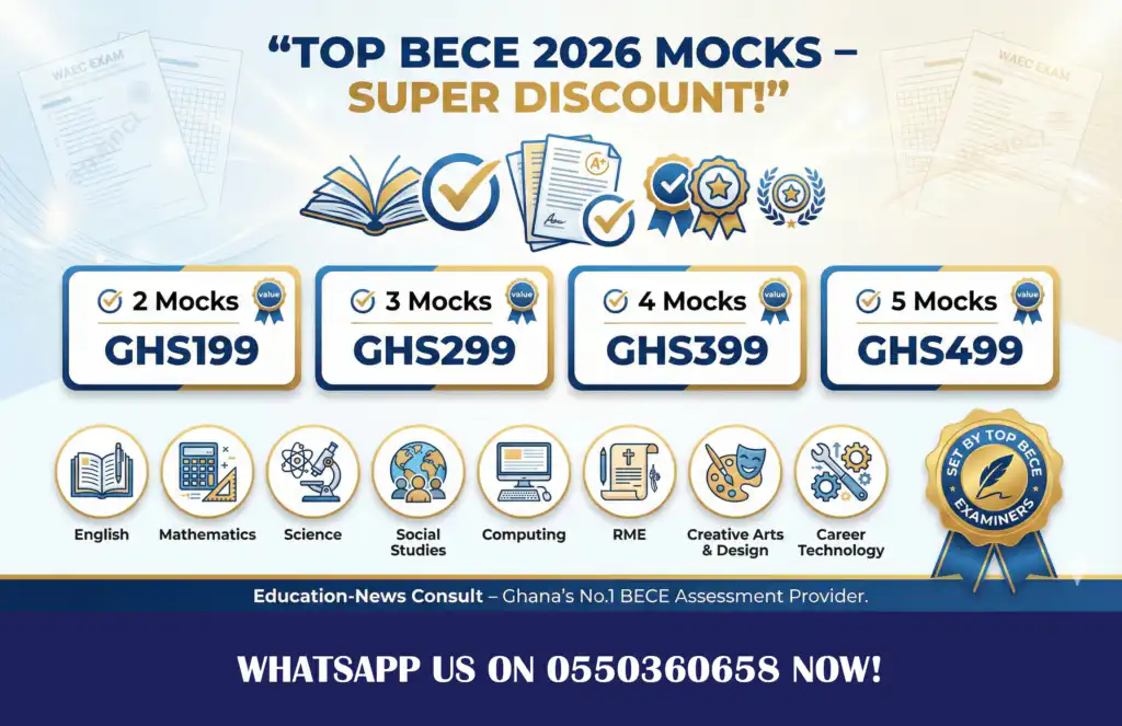 BECE 2026 DISCOUNTED MOCKS