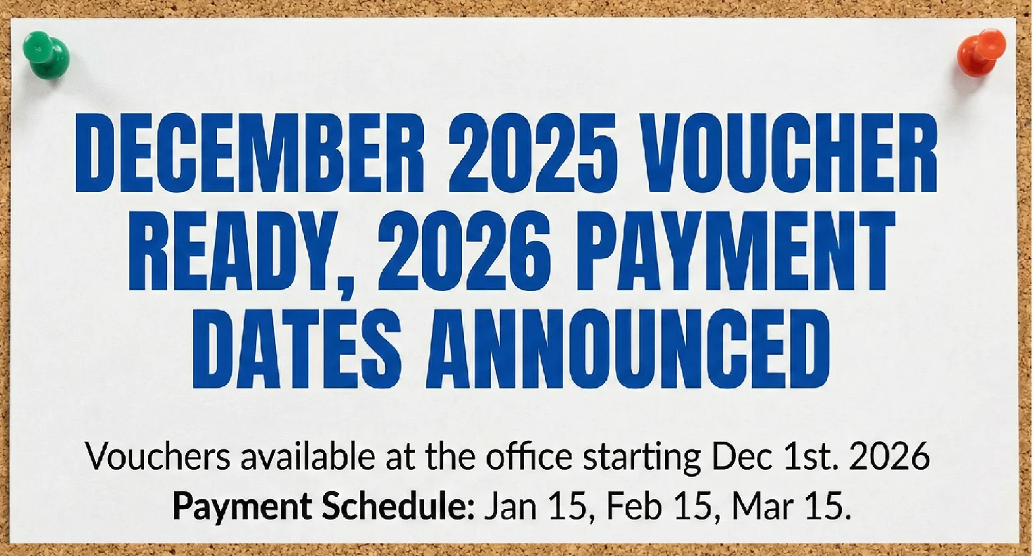 Government Salary Update: December 2025 Voucher Ready, 2026 Payment Dates Announced