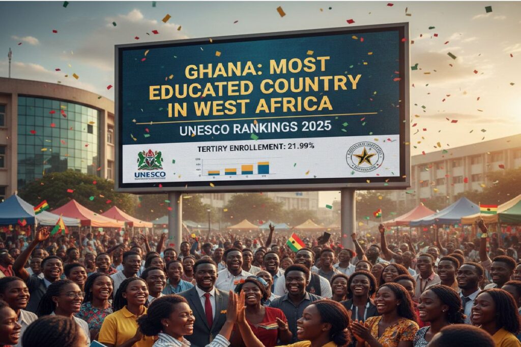 Most educated country in West Africa