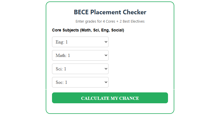 Will You Get Your First Choice? How to Use the 2026 BECE Placement Predictor to Secure Your Future