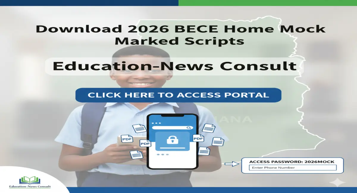 Download 2026 BECE Home Mock Marked Scripts Here