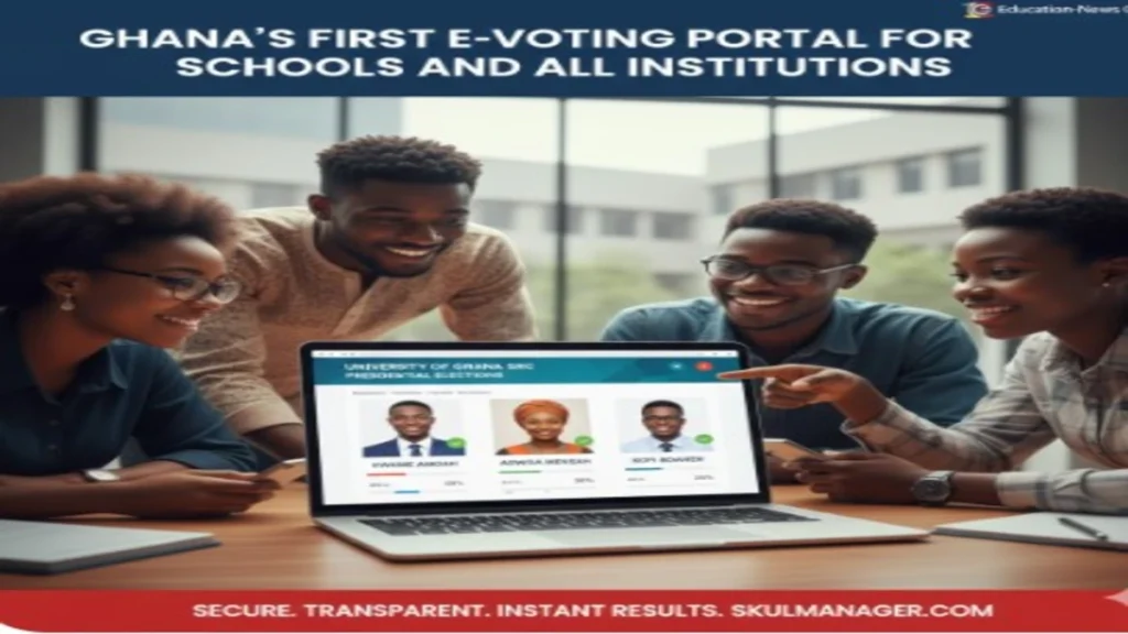 Ghana’s First E-Voting Portal for Schools and Institutions