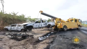 6 Dead in Fatal Fuel Tanker Explosion on Accra-Nsawam Highway