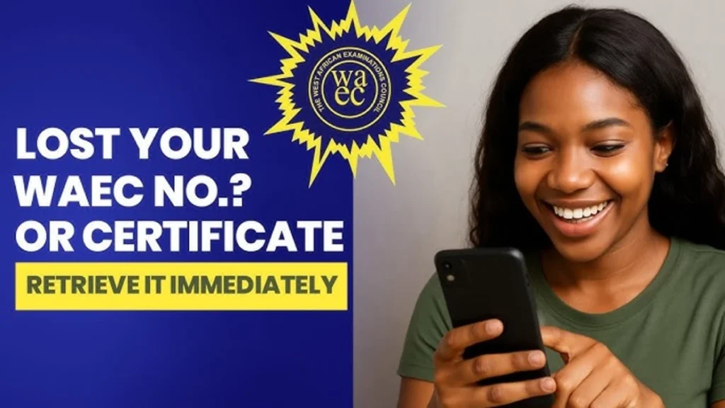 Recover Your Lost WAEC Index Number