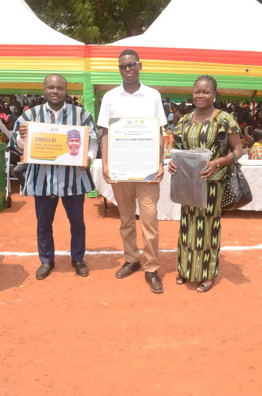 Amrahia Community School’s Kwesi Tei-Nobi Crowned Best 2025 BECE Student in Adentan