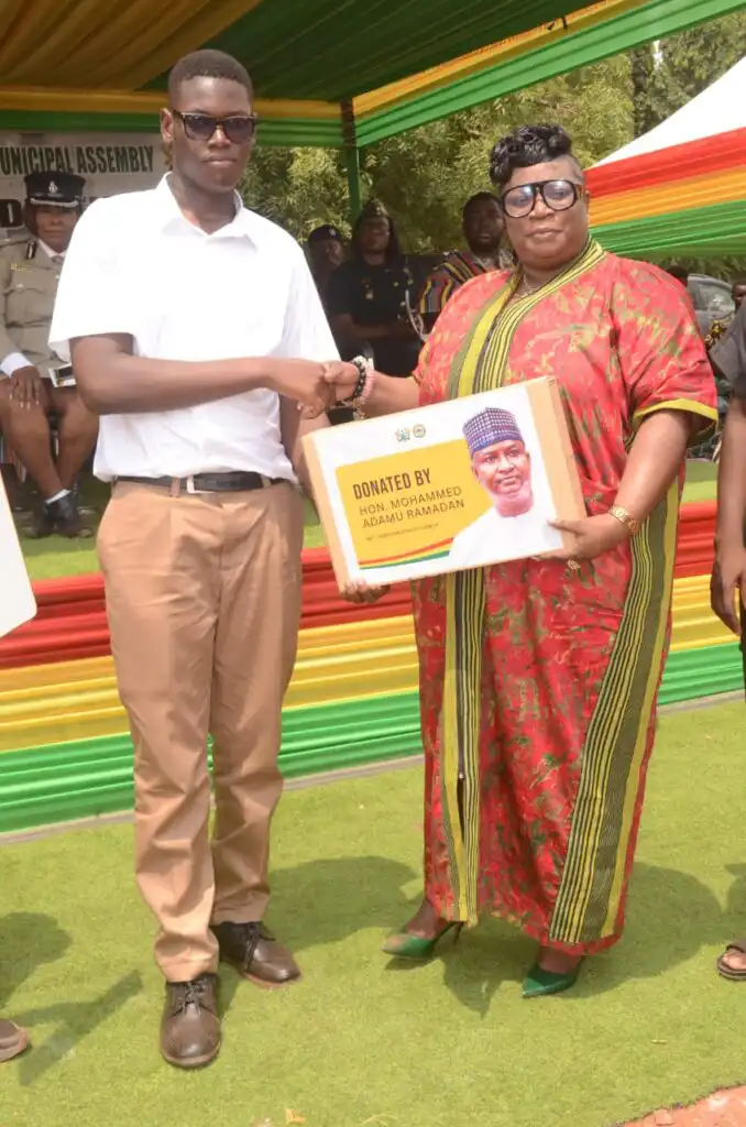 Amrahia Community School Shines Again Master Kwesi Tei-Nobi Sweeps 2025 Adentan Municipal Presidential Award
