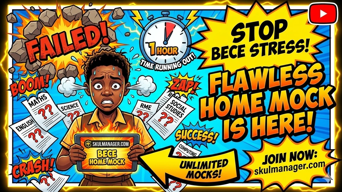 BECE 2026: Stop the Panic! The “Flawless” BECE Home Mock System Is Finally Here – Register Your Ward Now!