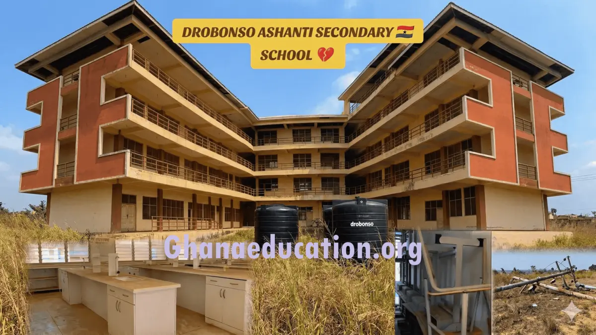 Drobonso SHS E-Block Rotting Away