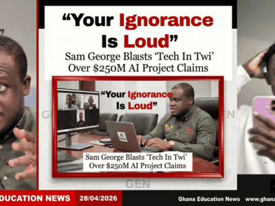 Sam George Blasts 'Tech In Twi' Over $250M AI Project Claims