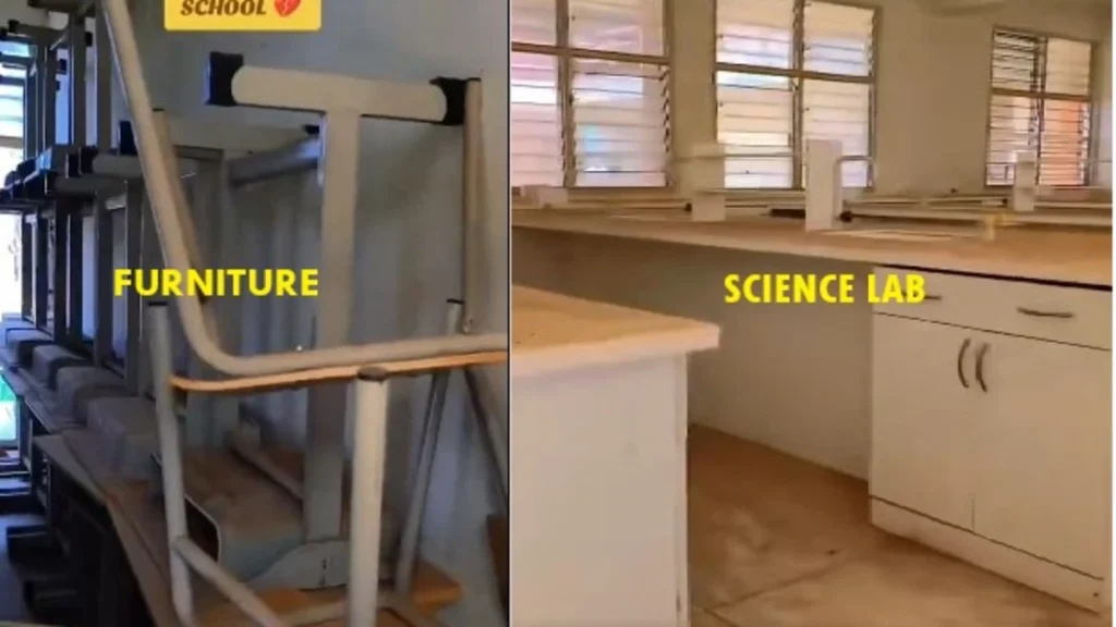 Drobonso SHS E-Block Rotting Away&mdash;Furniture and Science Lab