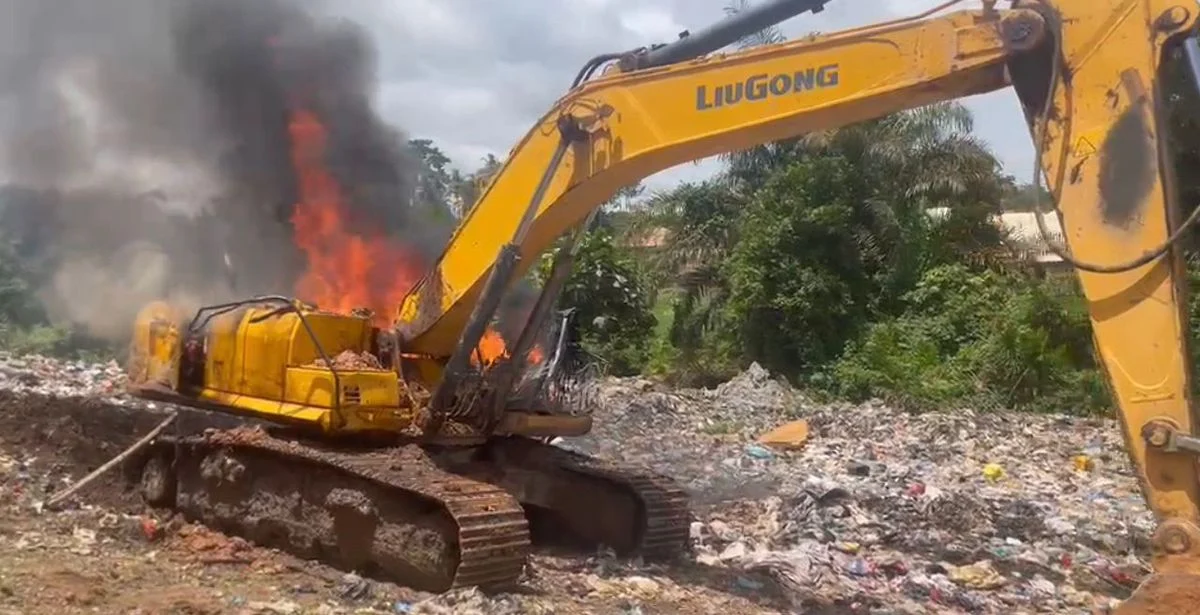 Young man dies at galamsey site