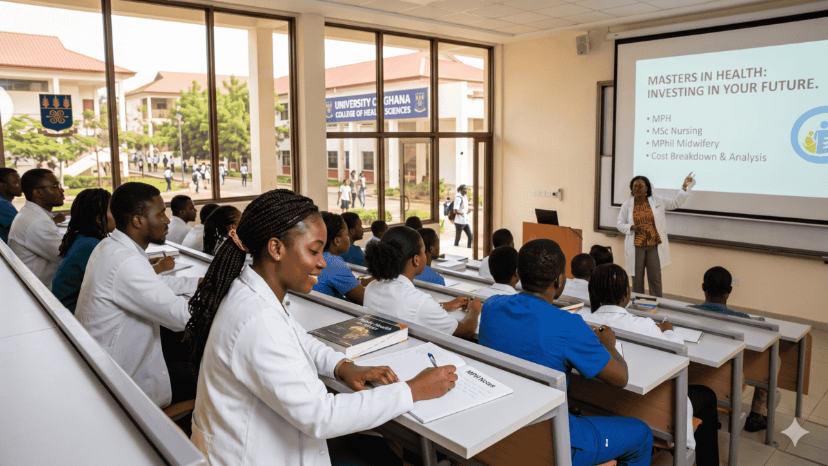 tuition fees for MPhil and MSc health programmes