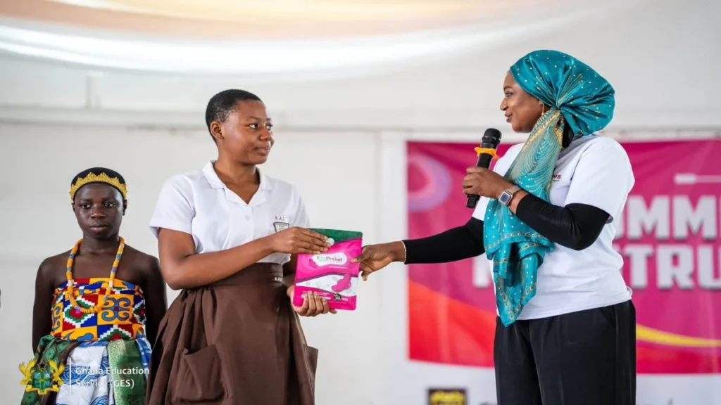 GES empowers girls during 2026 Menstrual Hygiene Day