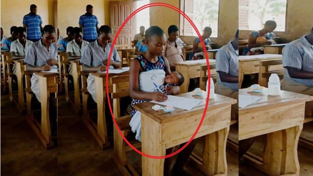 Pregnant Candidates Sit BECE