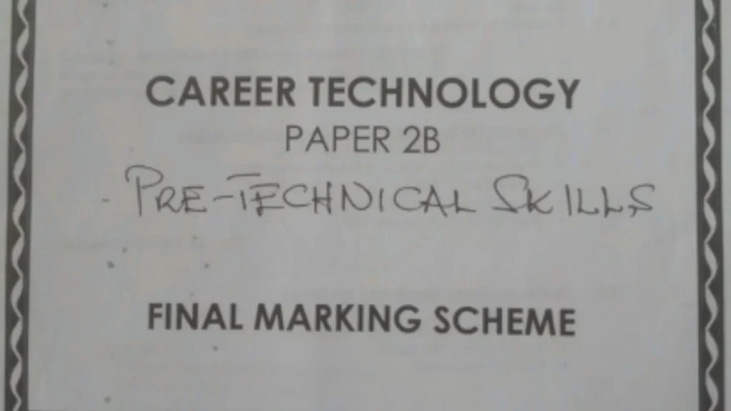 2026 BECE Career Technology Scheme
