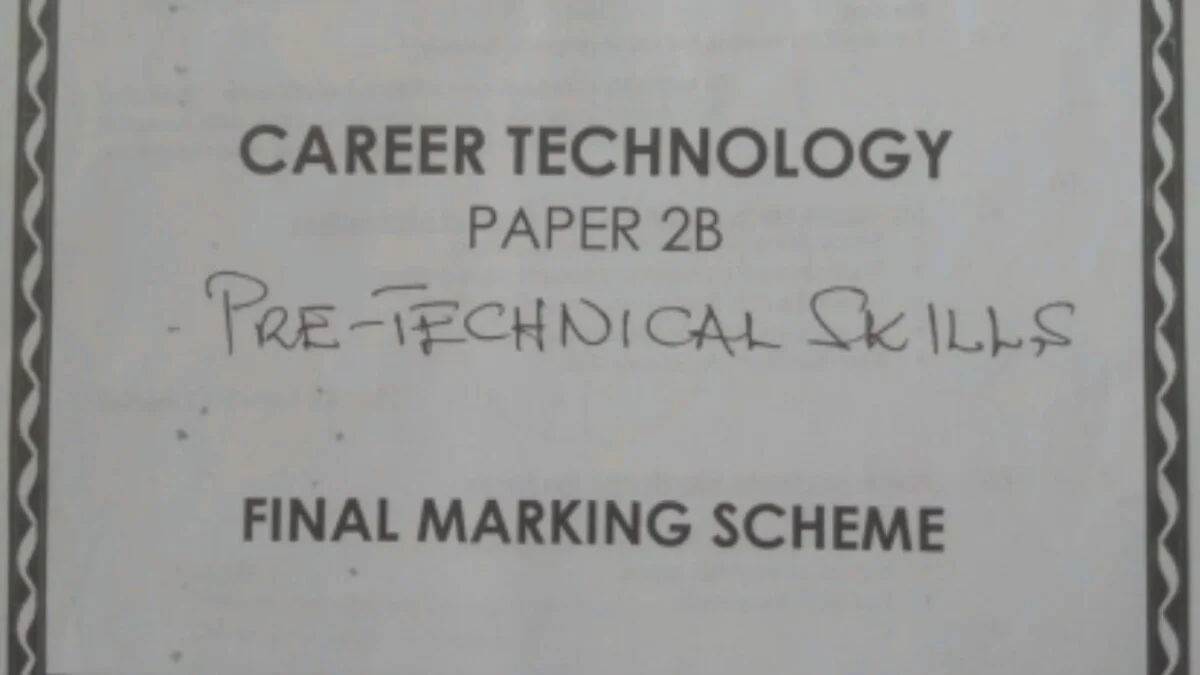 2026 BECE Career Technology Scheme