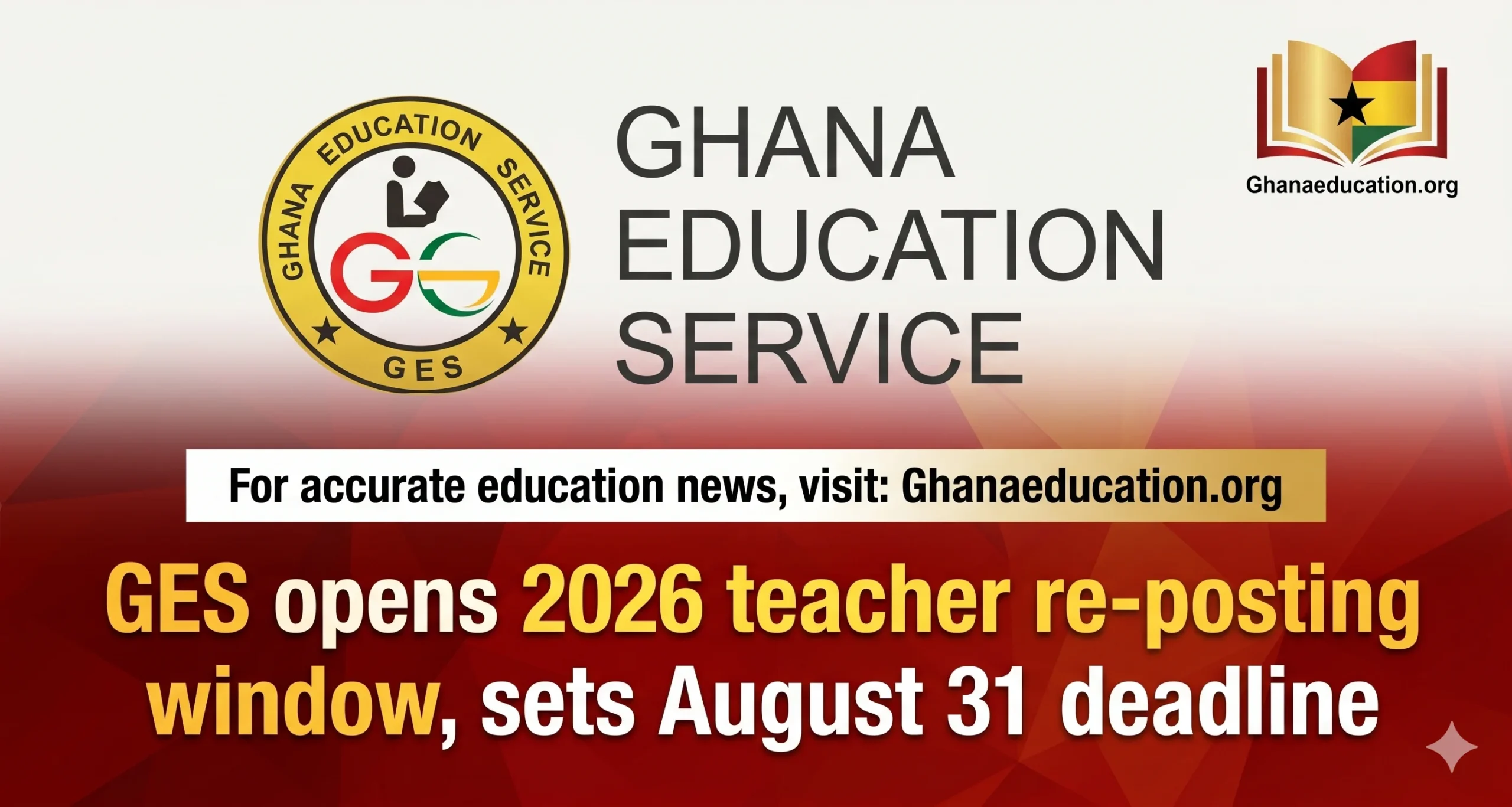 GES Starts Re-Posting and Staff Transfer Exercise