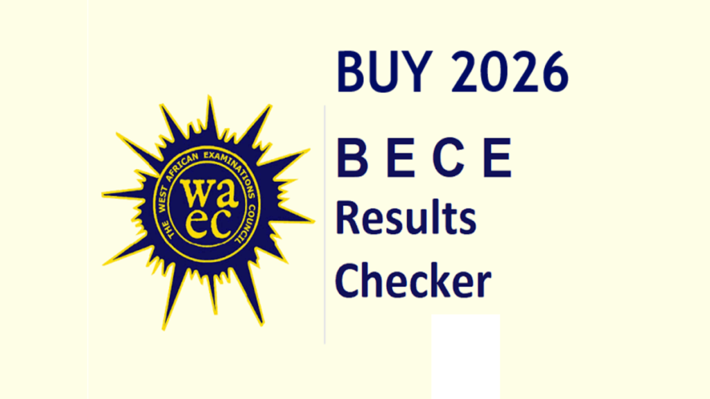 buying 2026 BECE result checker cards