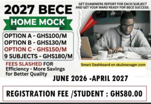 July 2026 BECE Home Mock Registration Starts
