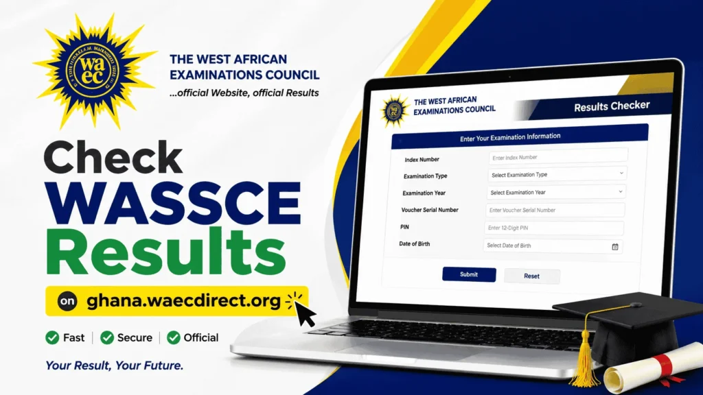 Check WASSCE Results Online in Ghana