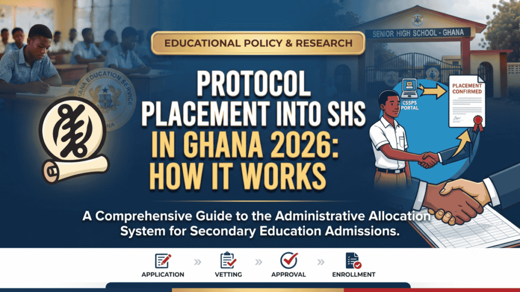 Protocol Placement Into SHS in Ghana 2026