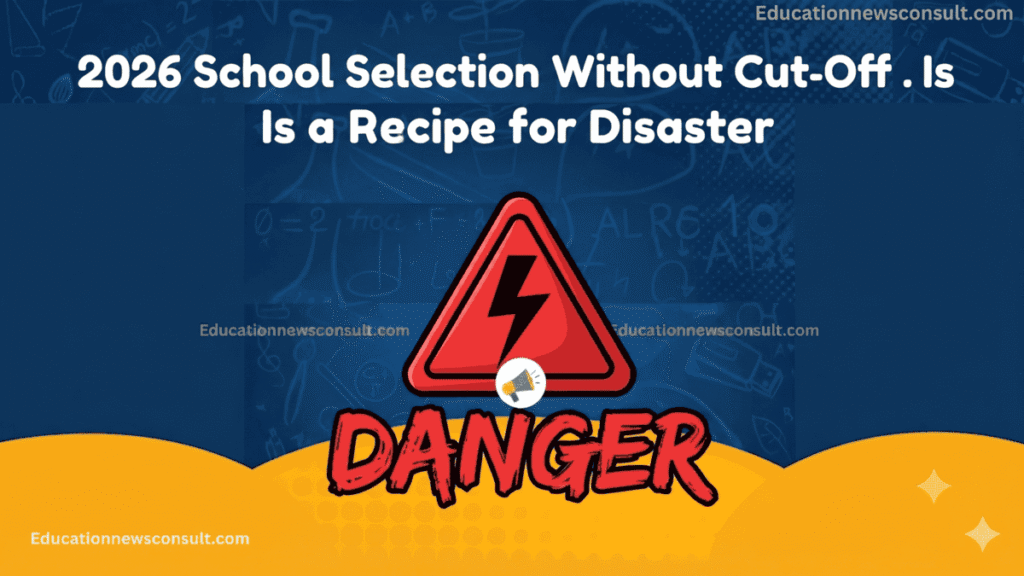 2026 School Selection Without Cut-Off Points