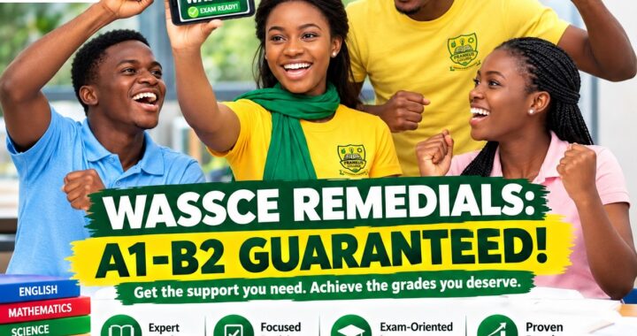 Failed WASSCE? Don’t Let One Result Decide Your Future