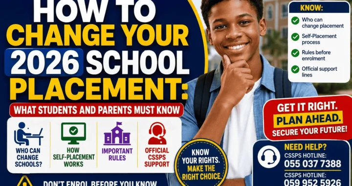 Change Your 2026 School Placemen