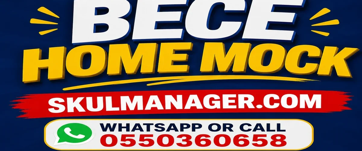 September 2026 BECE Home Mock