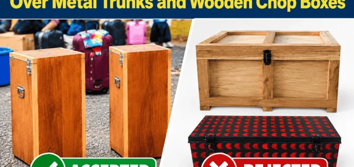 GES directive on metal trunks and chop boxes