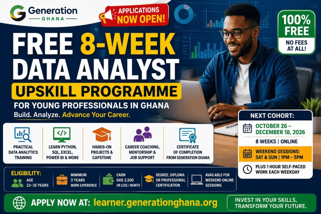 Free Data Analyst Training in Ghana