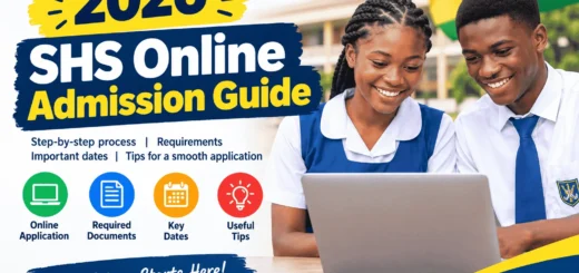 How to Complete SHS1 Admission Online