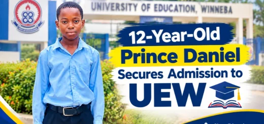 12-year-old Prince Daniel UEW admission