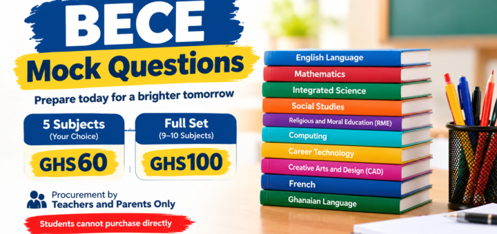 October 2026 BECE Mock Questions