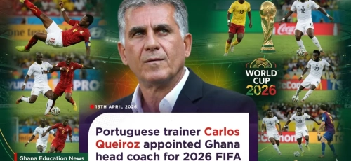 Carlos Queiroz is new Black Stars head coach for 2026 FIFA World Cup
